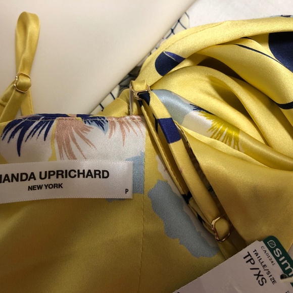 AMANDA UPRICHARD AVIVA GOWN IN HONEYSUCKLE - Picture 7 of 7